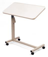 Mobile Overbed Table with Wheels by North Coast Medical